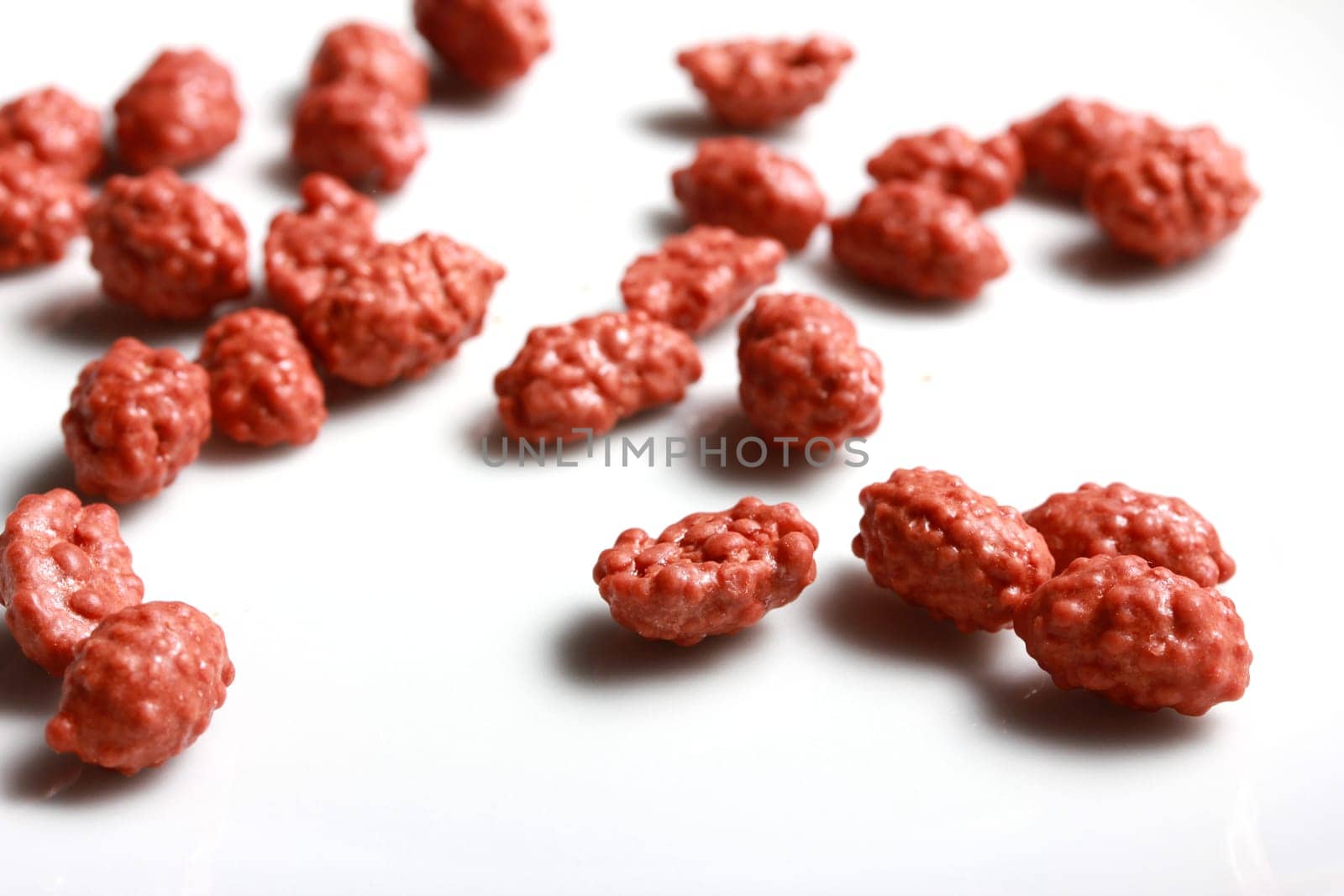 roasted sugary peanuts