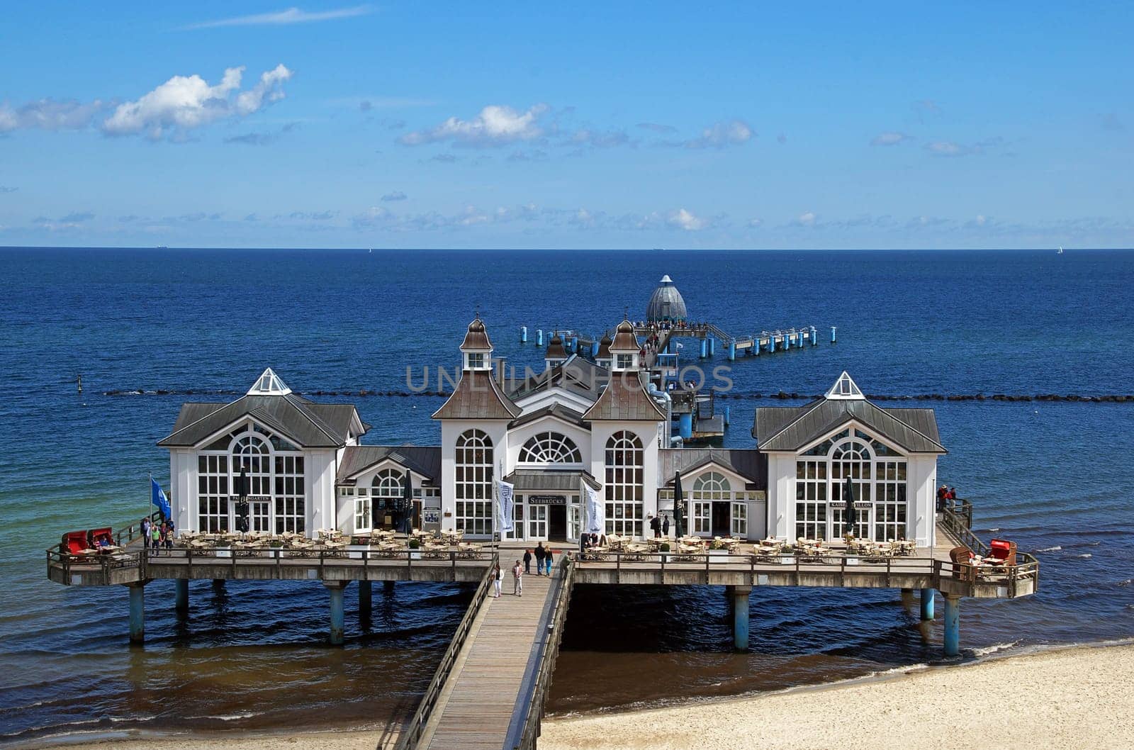 Seebrücke Sellin Rügen Deutschland / Pier Sellin Rugia Germany