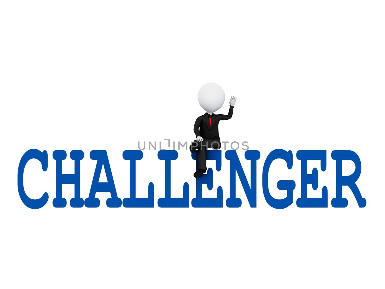 Sitting Over a Challenge to Achieve Success