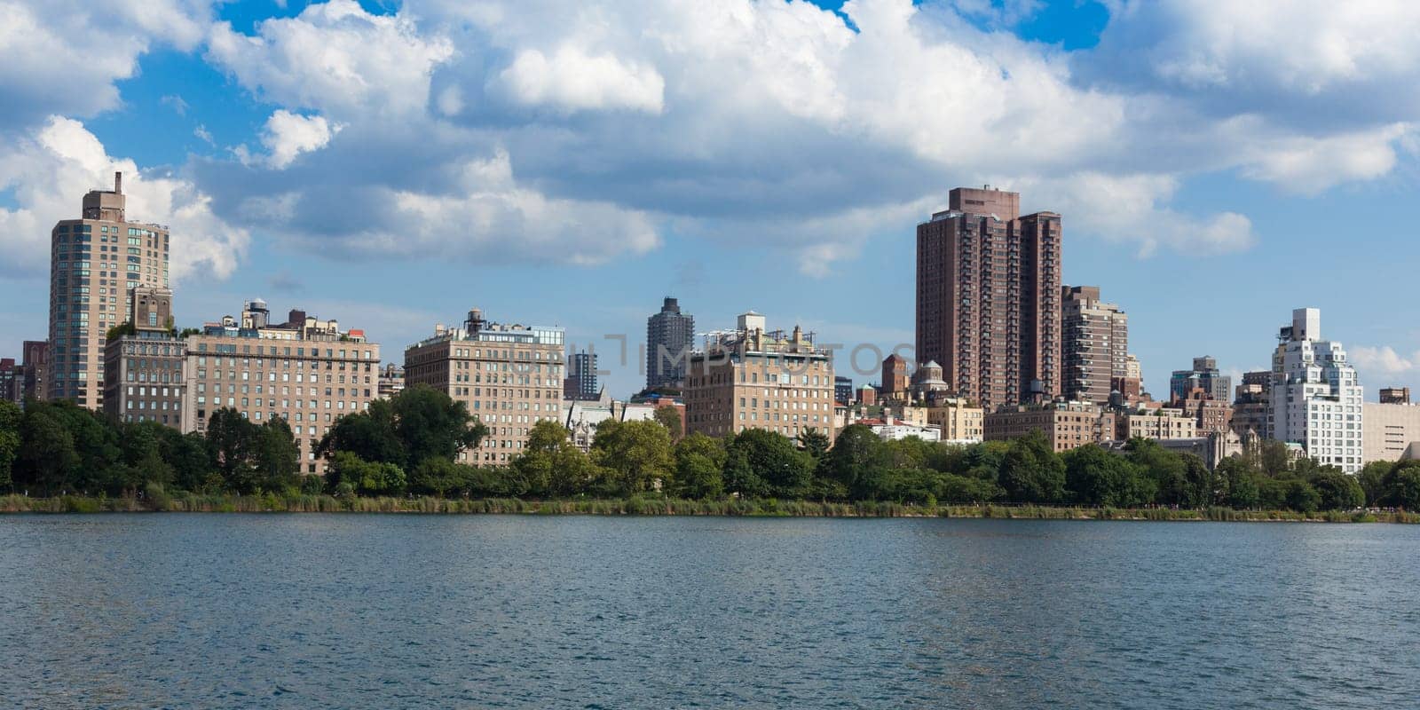 Central Park Lake in   Manhattan, New York - USA