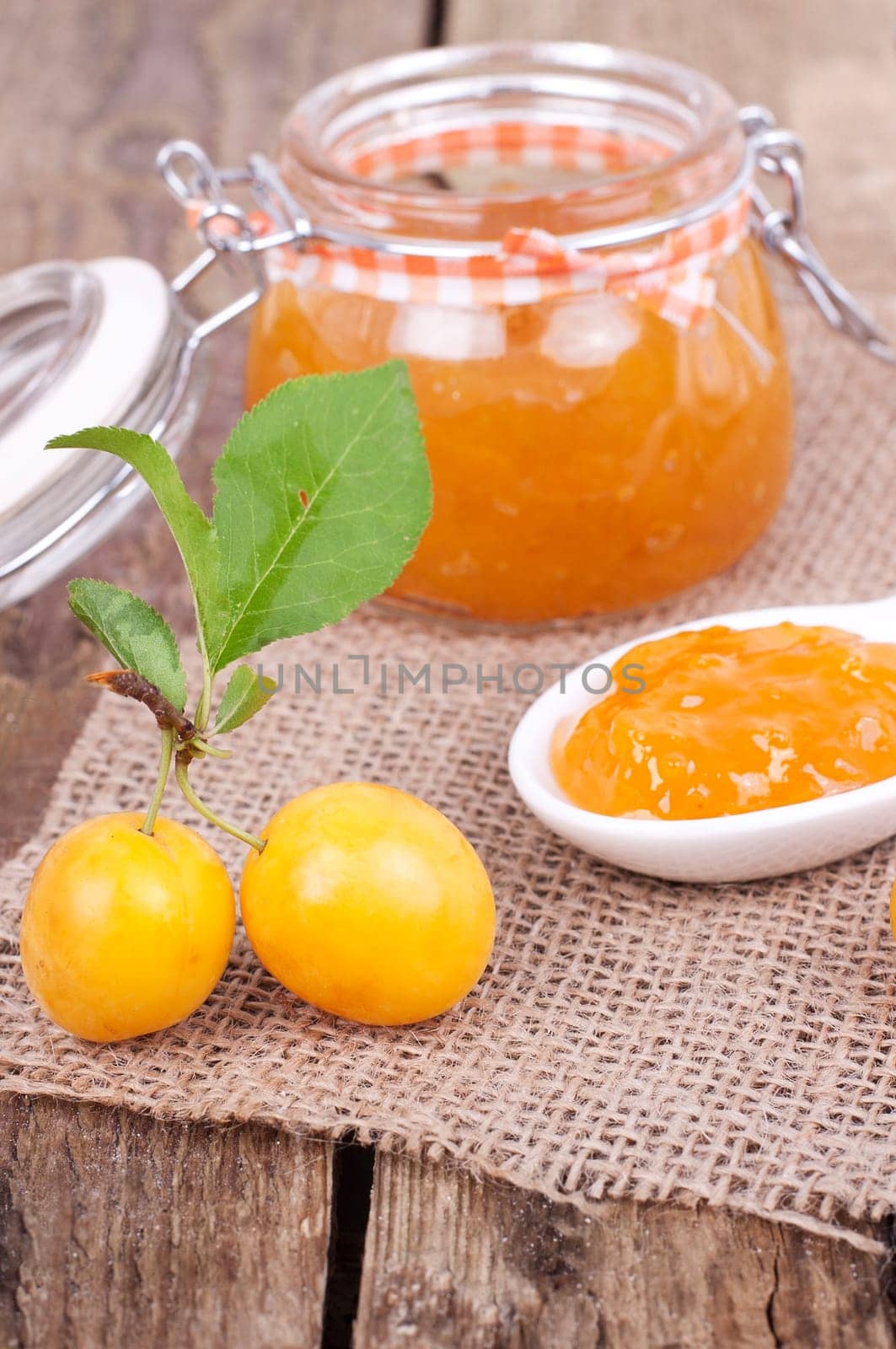 Mirabelle plum jam