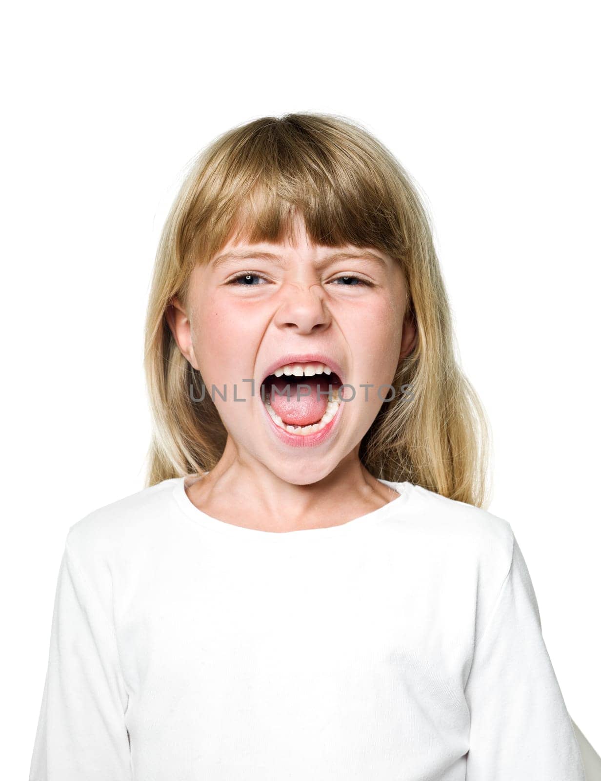 Portrait of a Screaming Girl