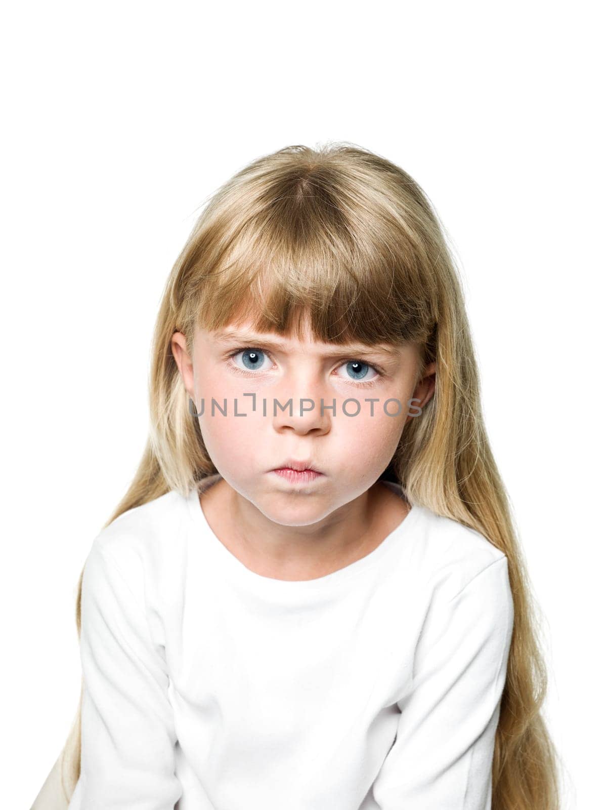 Portrait of an Angry Girl