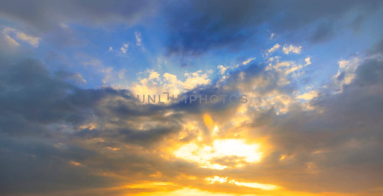 colorful clouds for adv or other purpose use (wide picture)