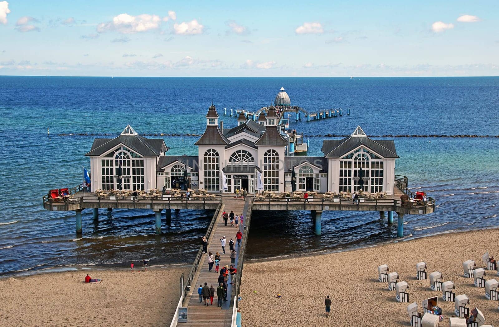 Seebrücke Sellin Rügen Deutschland / Pier Sellin Rugia Germany