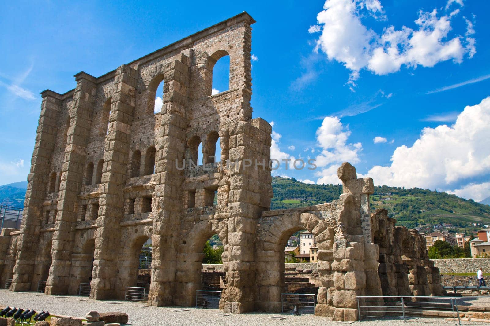Roman theater in Aosta