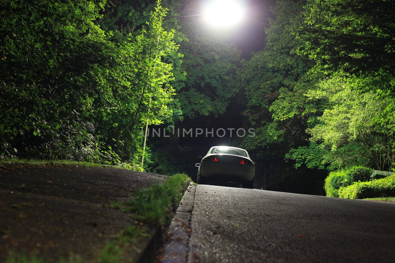 night parked car