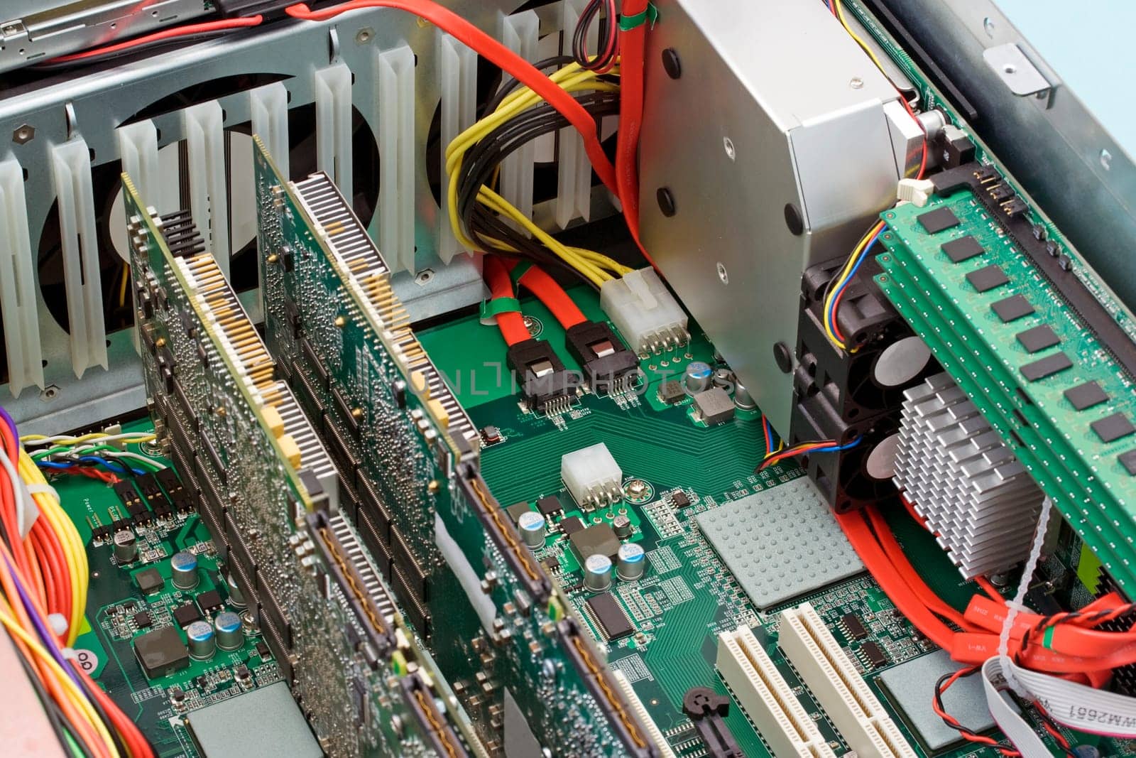 Inside a computer