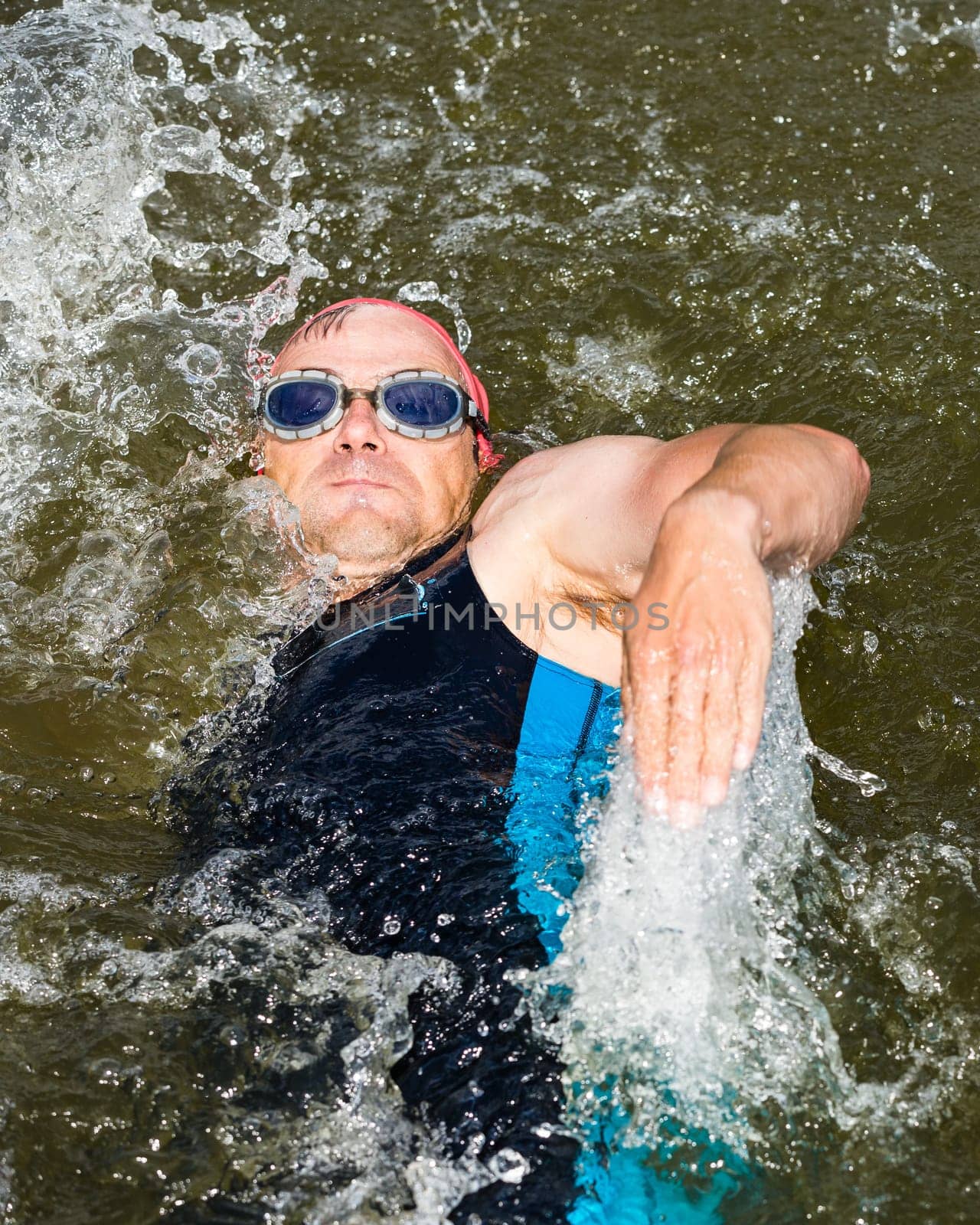 Backstroke swimmers