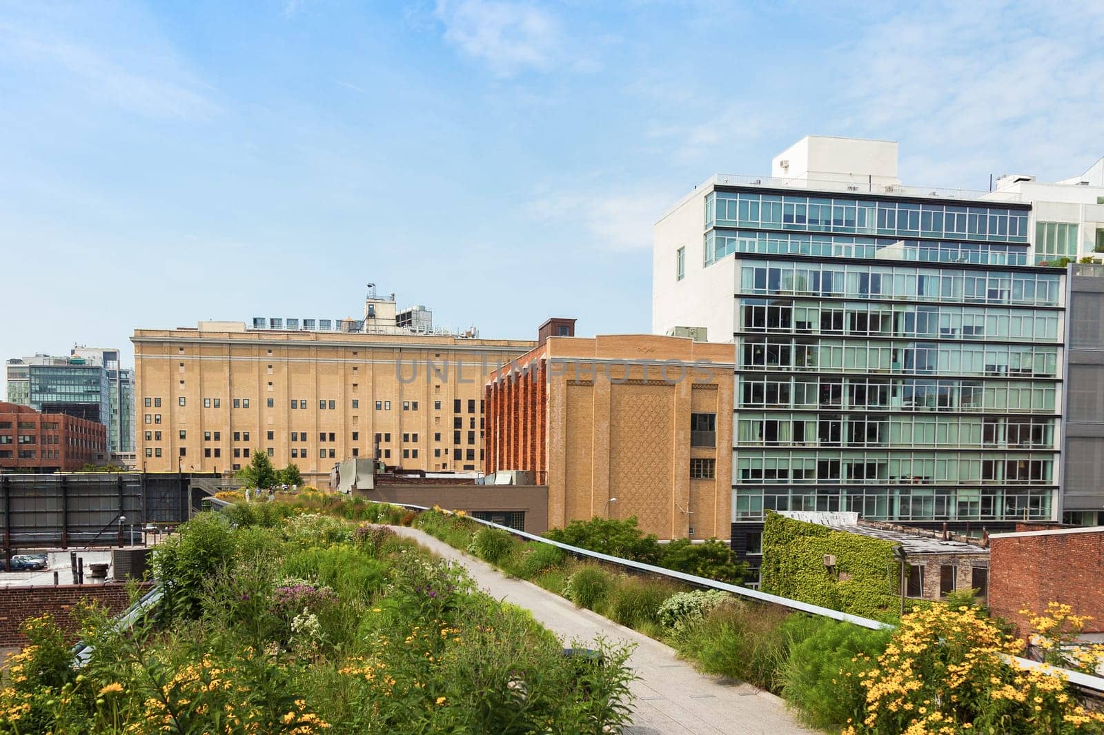 High line park in Manhattan, New York - USA