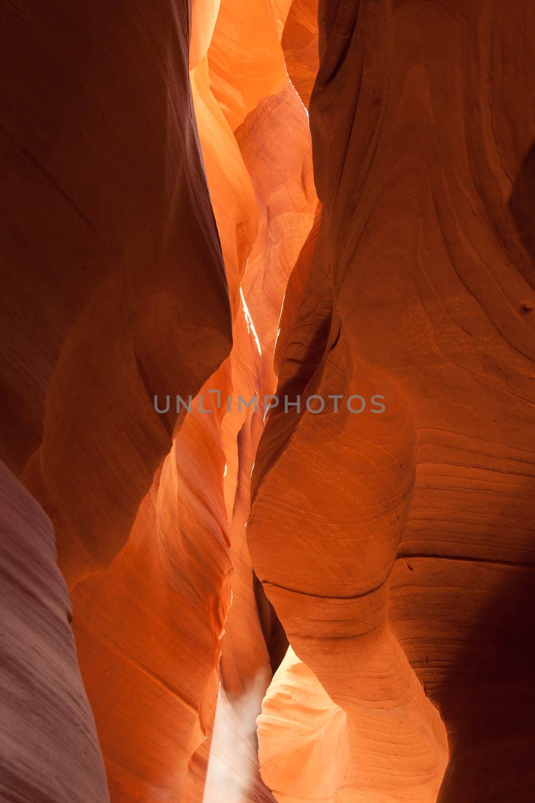 Upper antelope Canyon in the Navajo Reservation in Arizona - USA