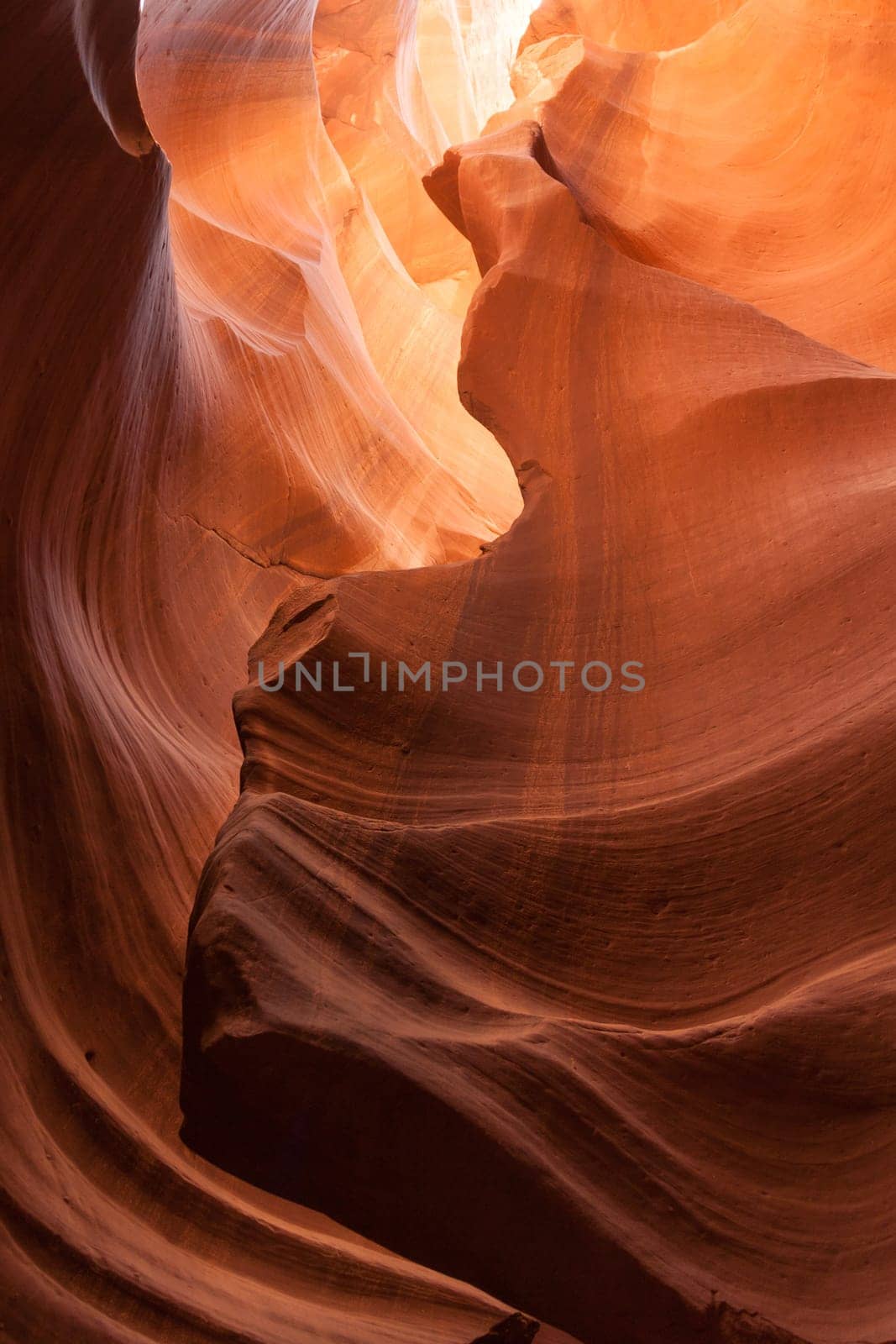 Upper antelope Canyon in the Navajo Reservation in Arizona - USA