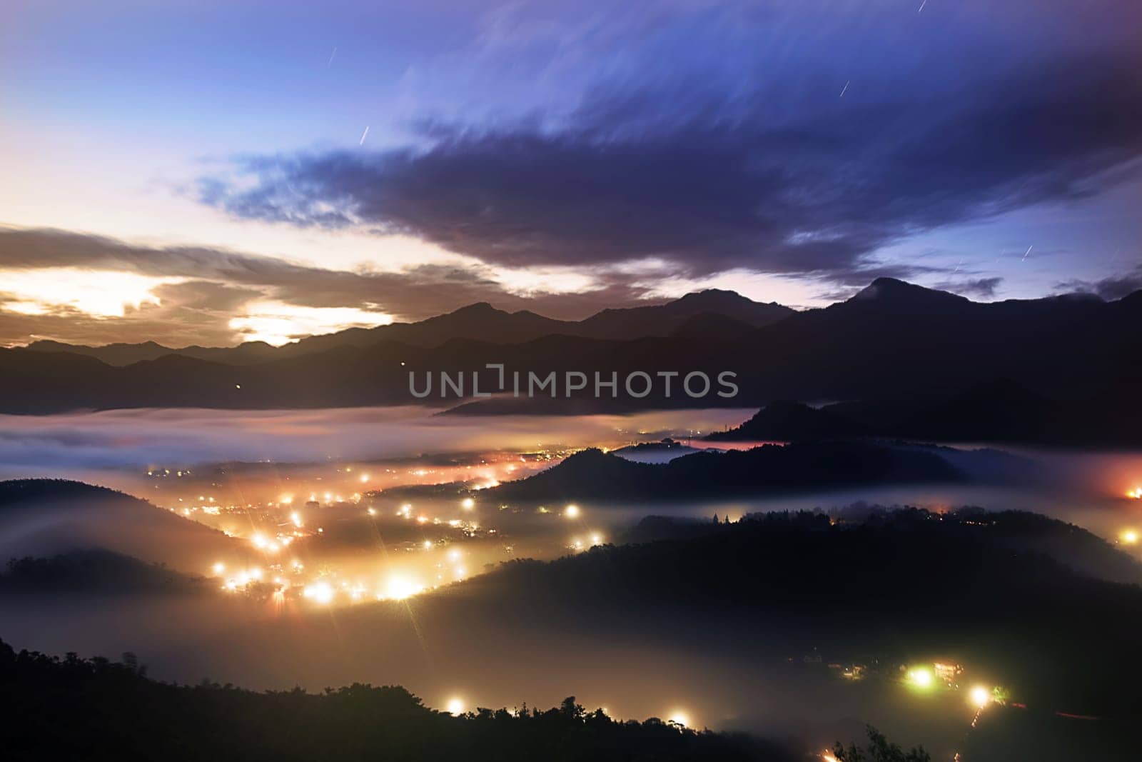 Sunrise of mountain landscape for adv or others purpose use
