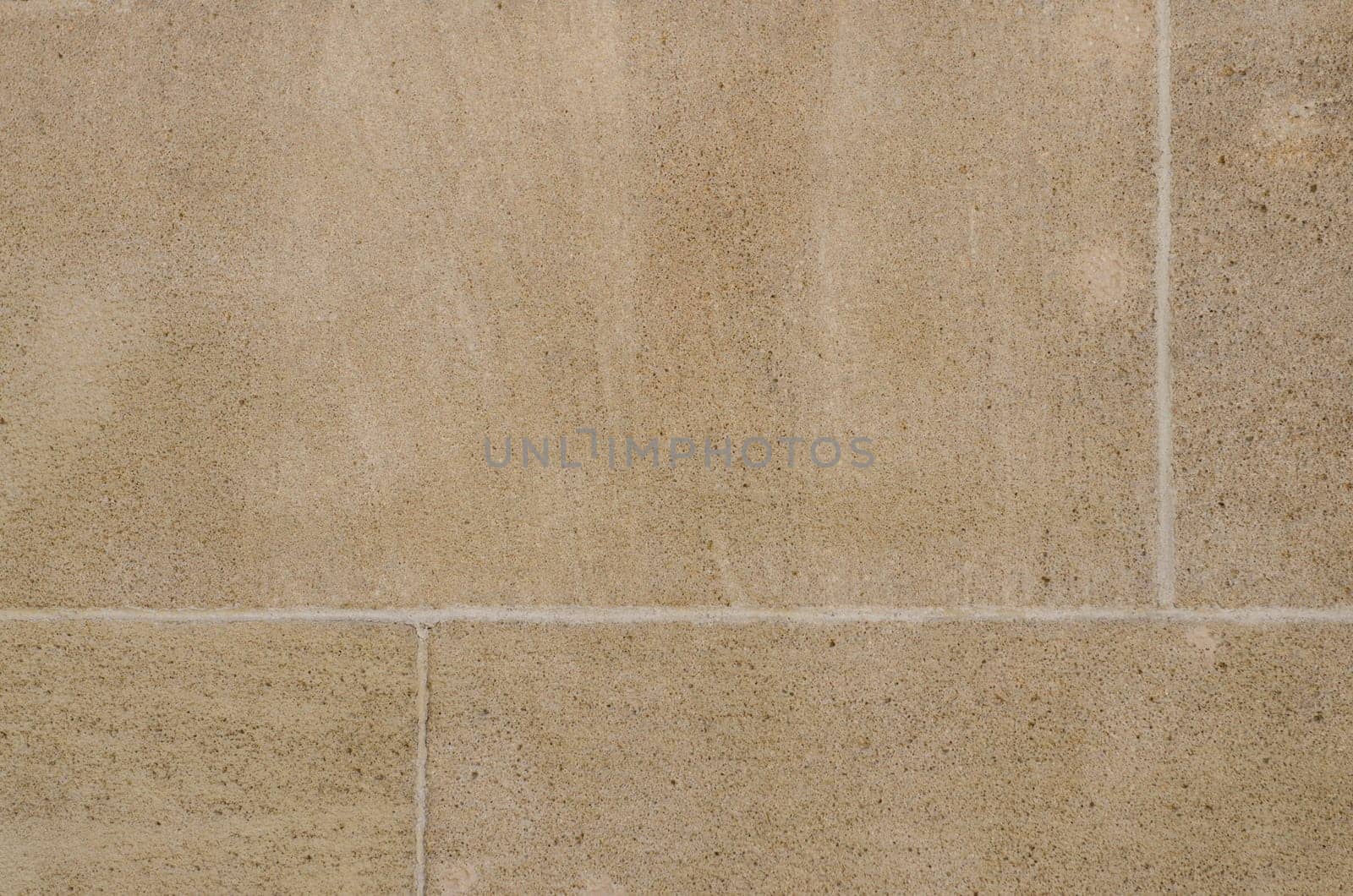 Sandstone wall with structure