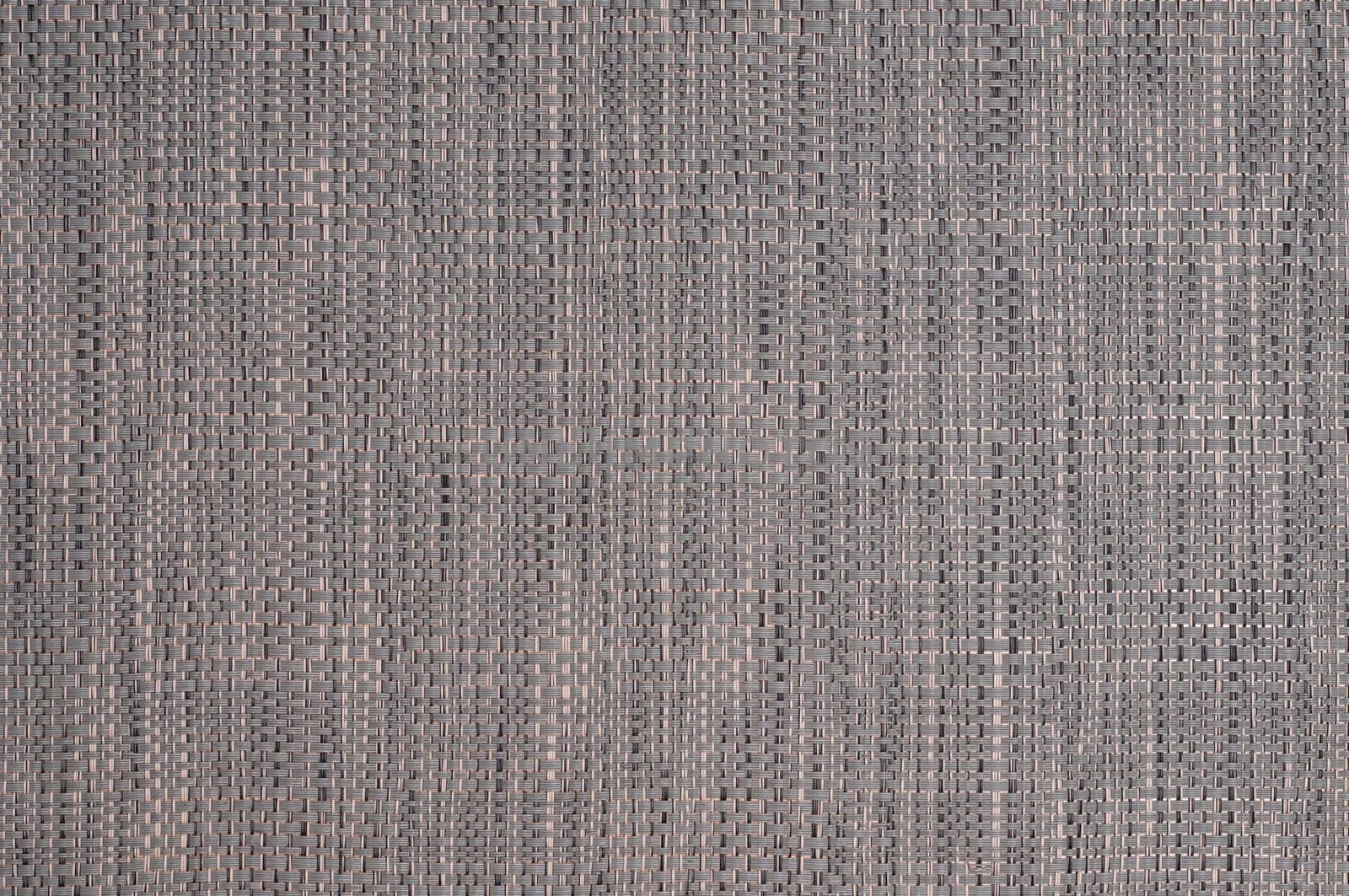 Gray and gold woven threads as background