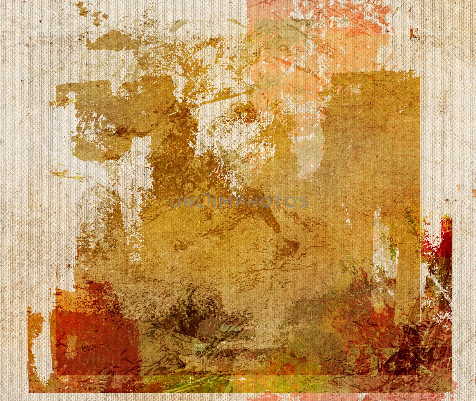 Mixed Media Textures on Canvas Texture