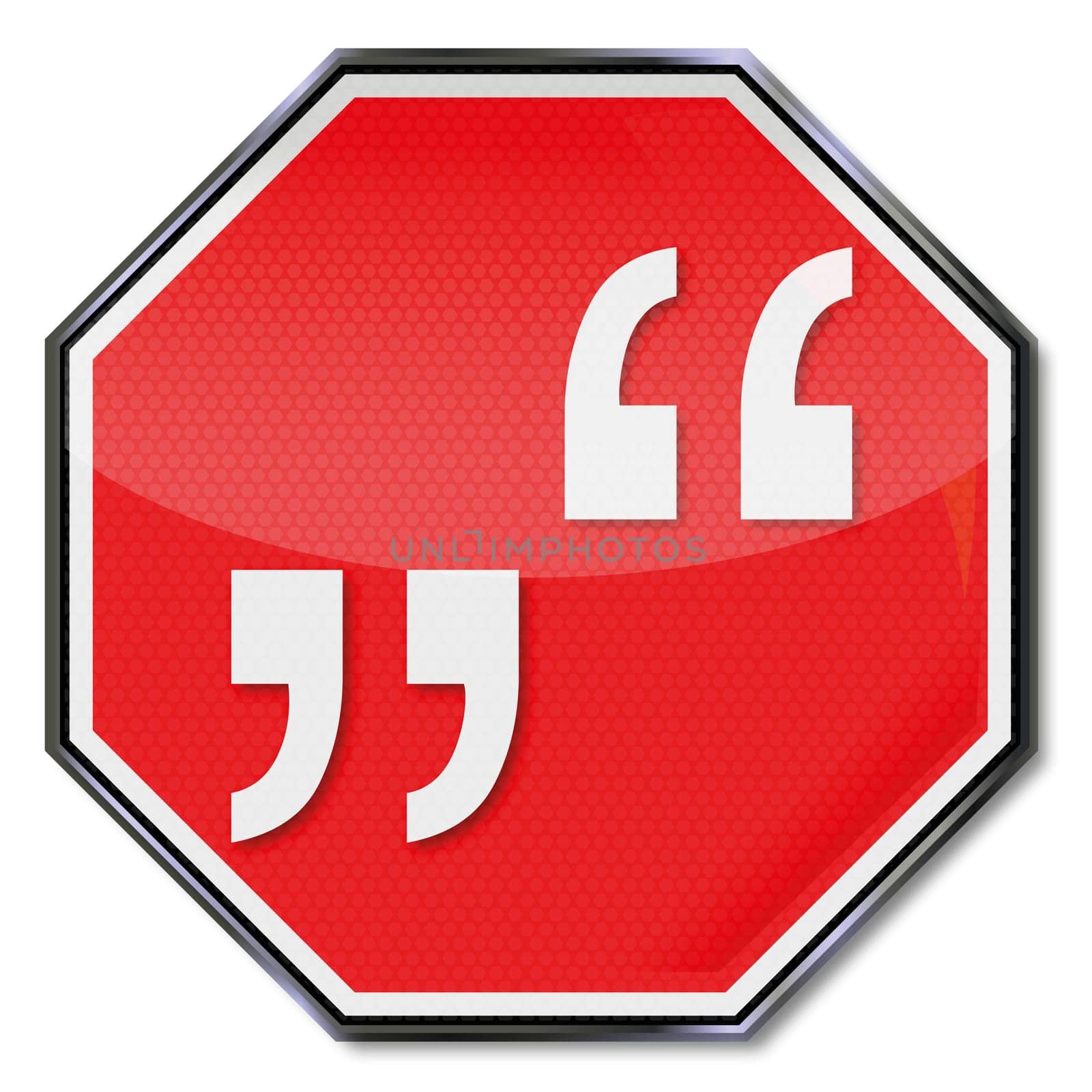 Shield Quotation Marks