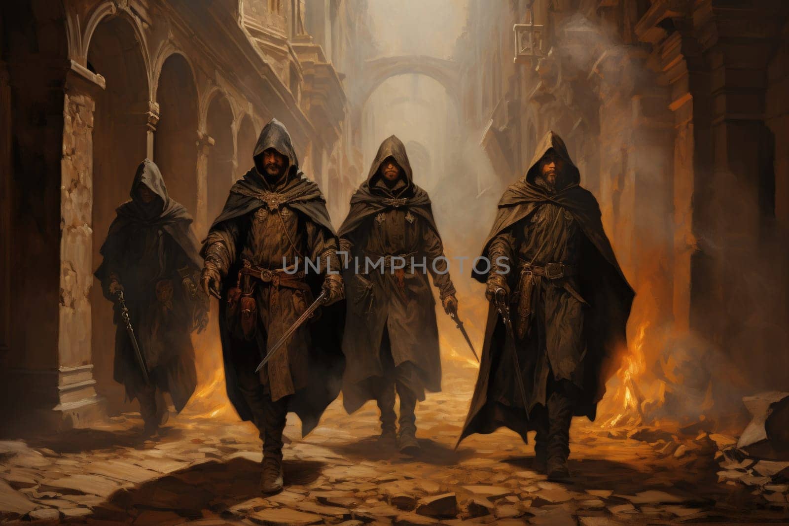 Immerse yourself in a world of fantasy where stealthy assassins, endowed with deadly precision and the ability to move with silent footsteps, lurk in the shadows.