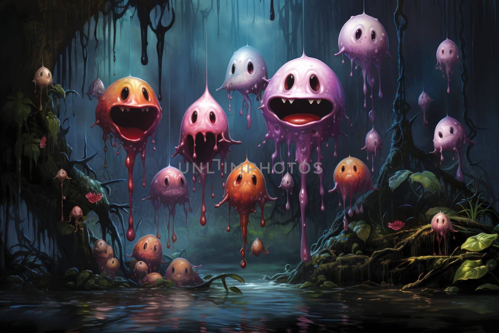 Step into the enchanting fae realm where mischievous trickster sprites roam.