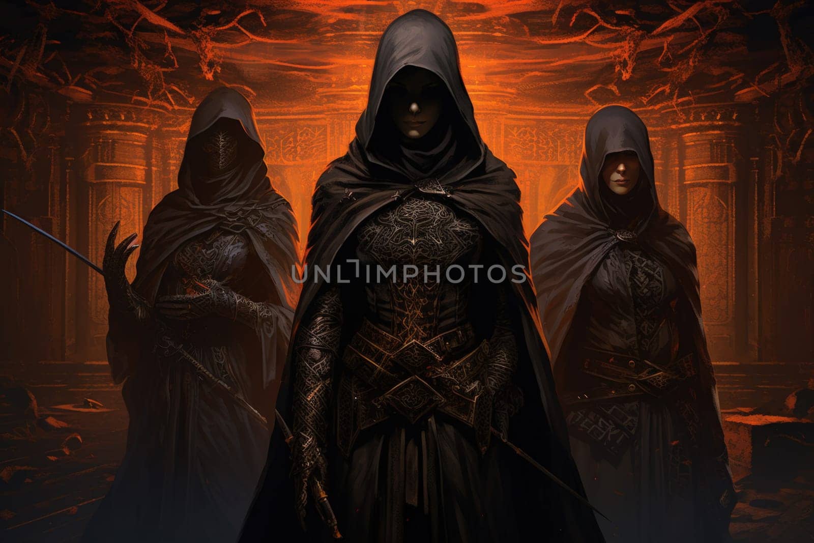 Immerse yourself in a world of fantasy where stealthy assassins, endowed with deadly precision and the ability to move with silent footsteps, lurk in the shadows.