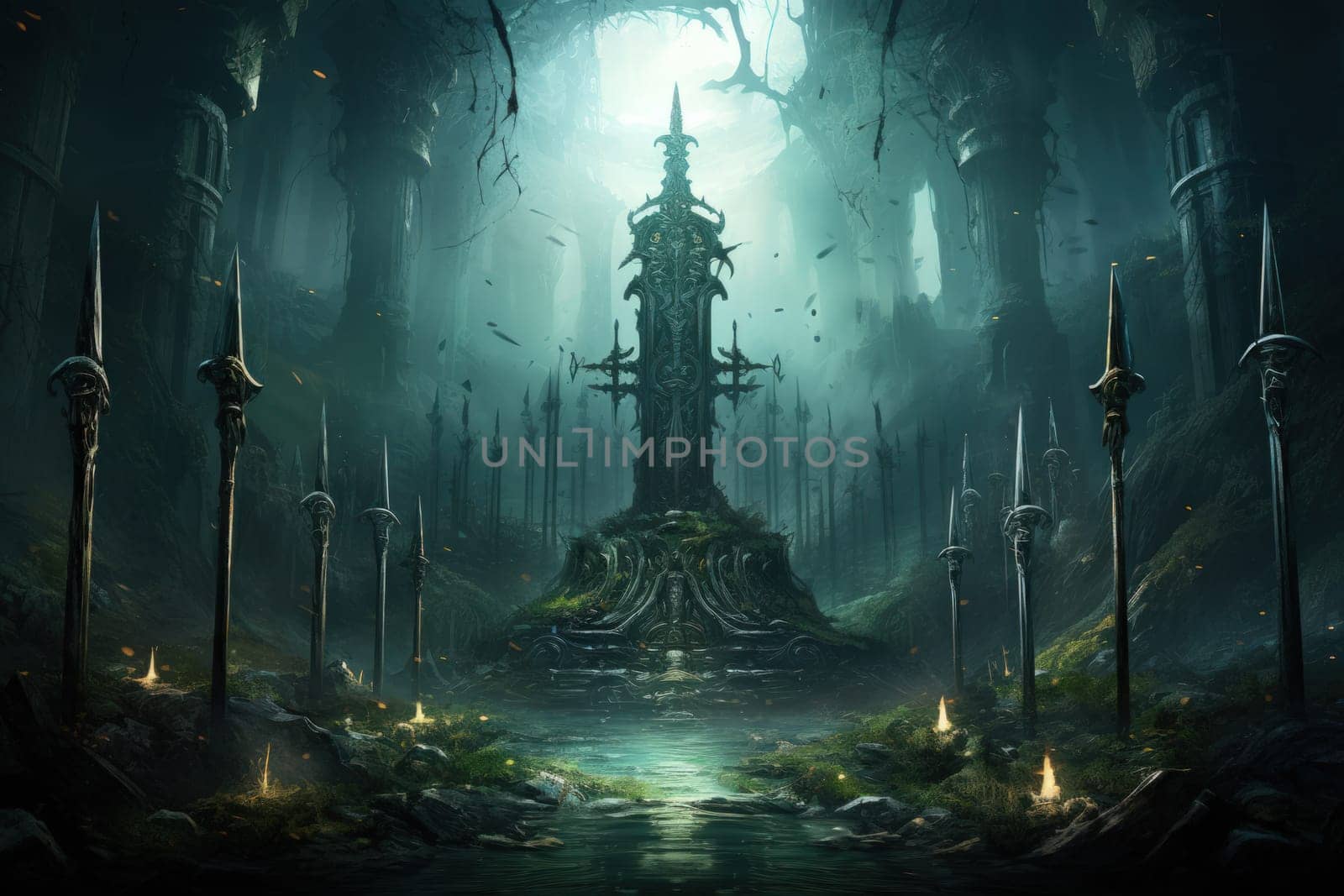 Embark on a journey into the realm of fantasy and encounter the extraordinary sentient enchanted swords.