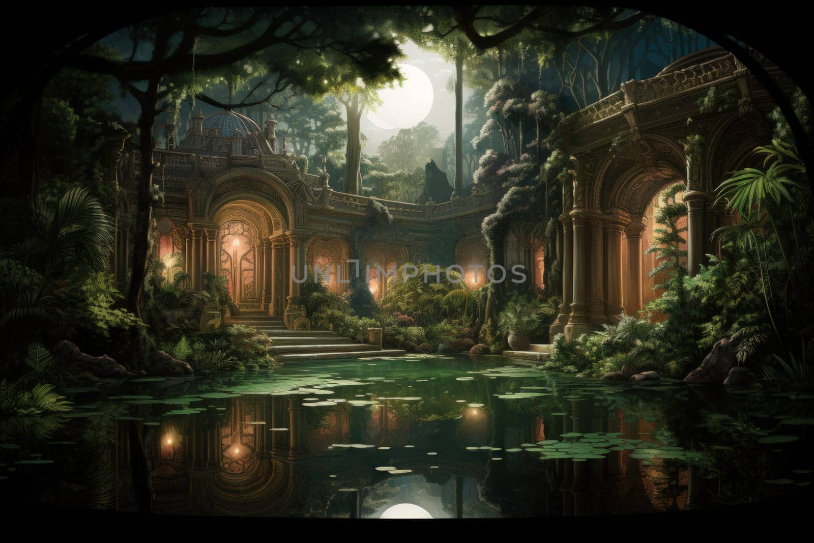 Within the mystical realm of fantasy, soothing oasis spirits emerge, their ethereal presence bringing solace to weary travelers.