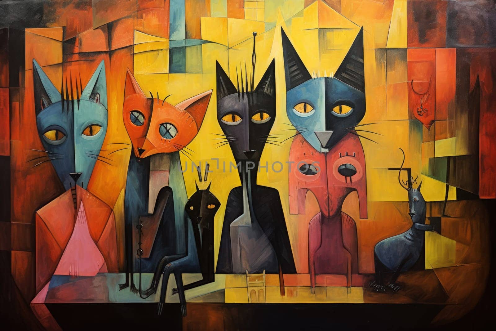 In the realm of fantasy, witches' familiars take on various forms, but the most iconic and cunning of all are the black cats.