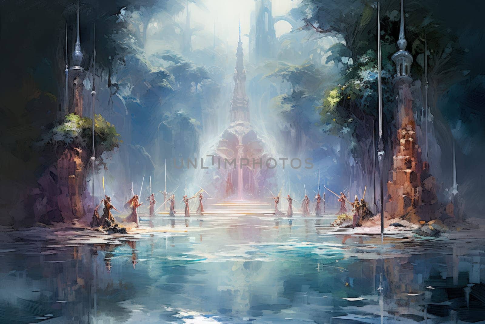 Embark on a journey into the realm of fantasy and encounter the extraordinary sentient enchanted swords.