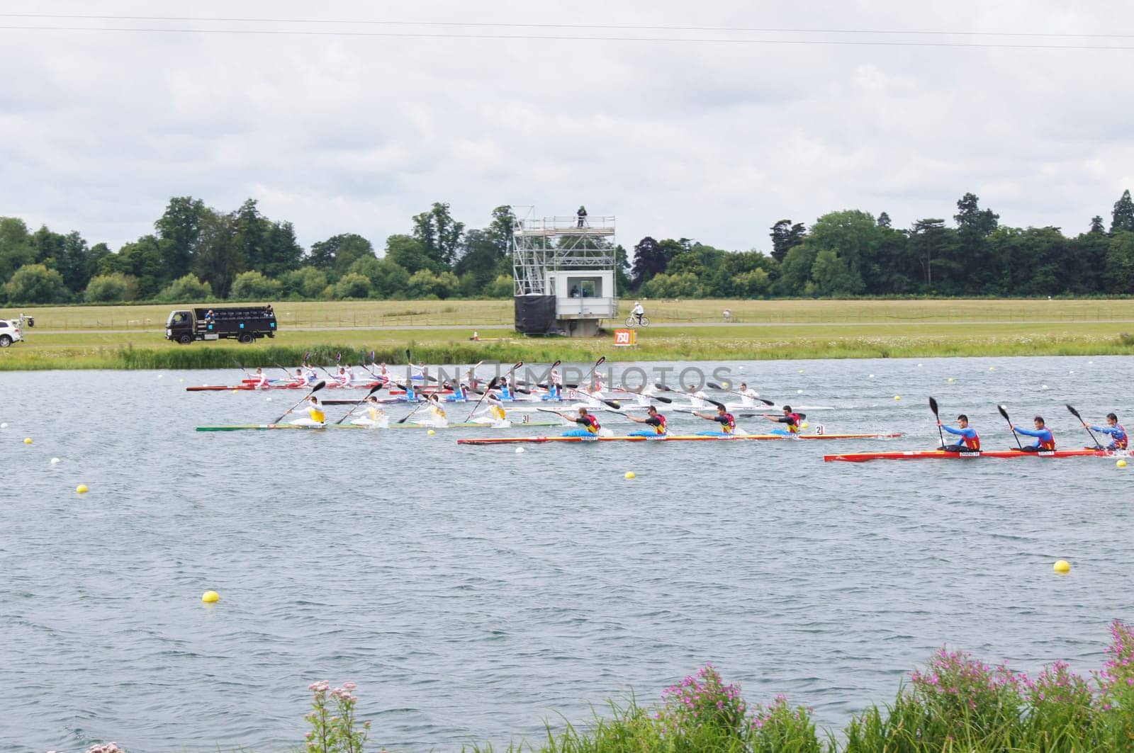 Men’s kayak four Winners Australia, Hungry &amp  Czech Republic 1000m for the 20