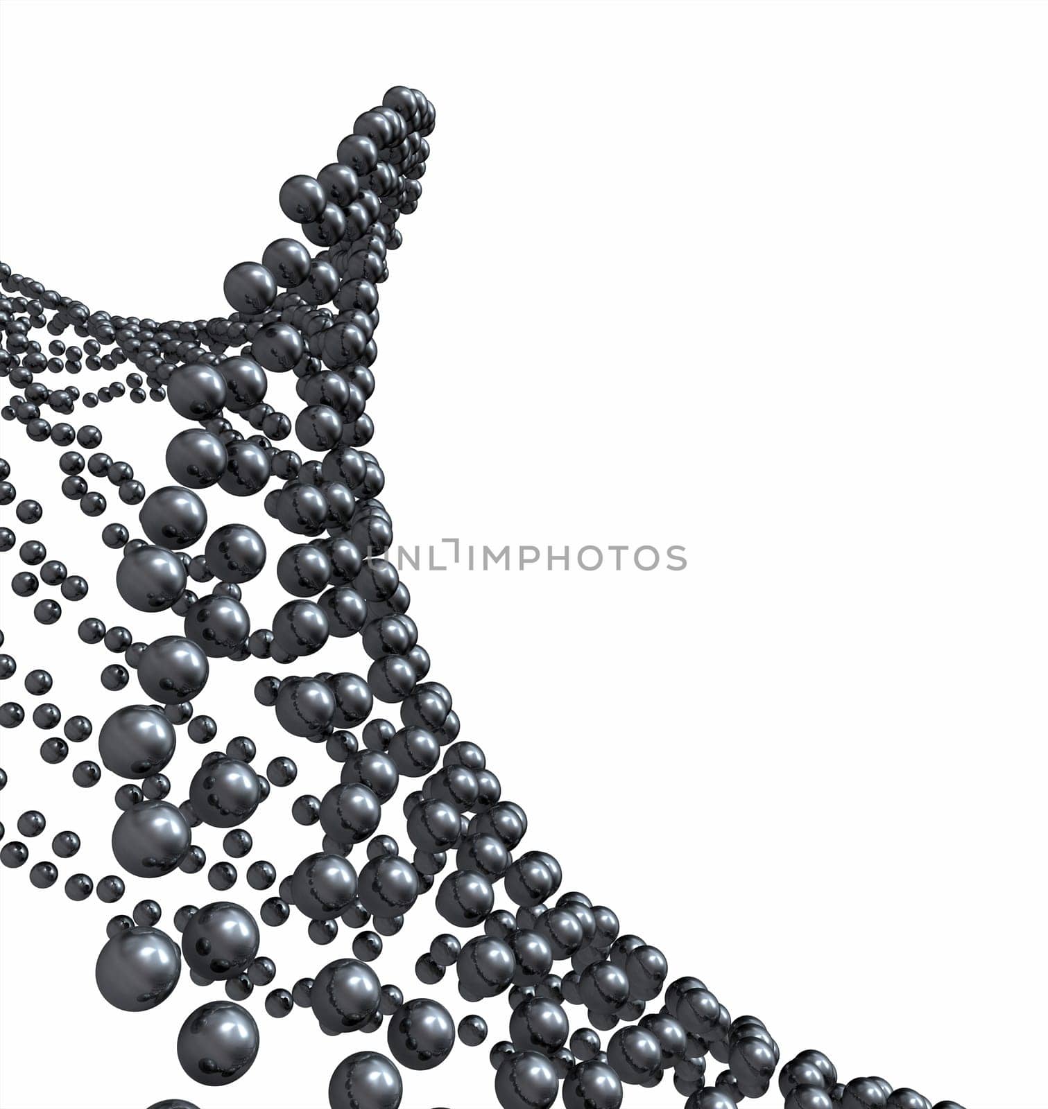 Abstract Sphere Formation Black 5