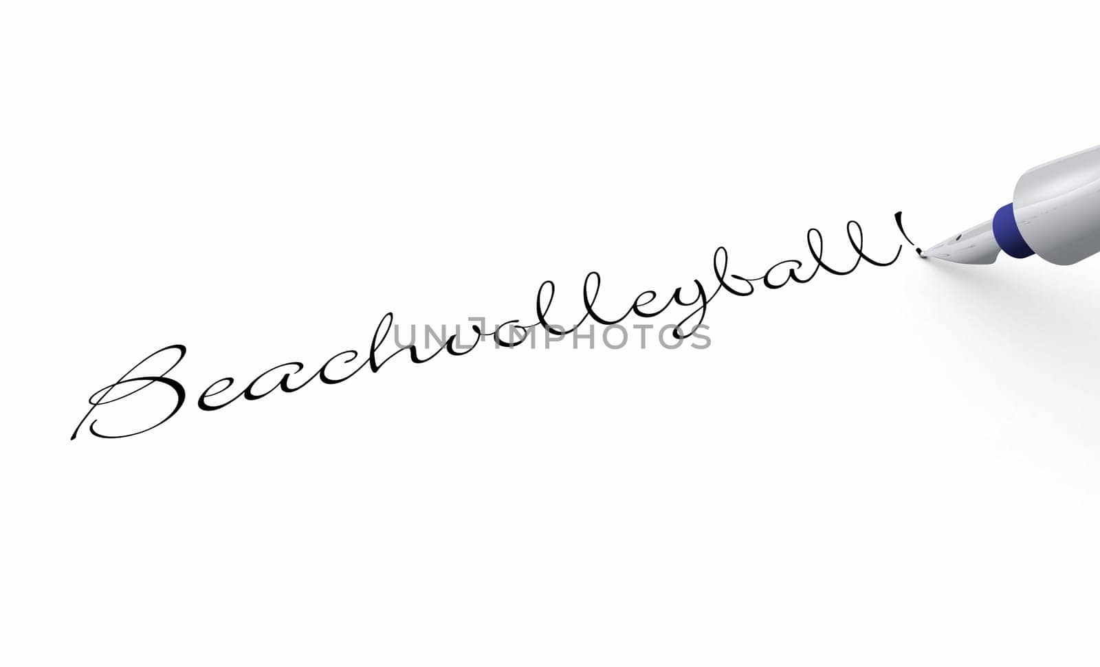 Pen Concept - Beach Volleyball!