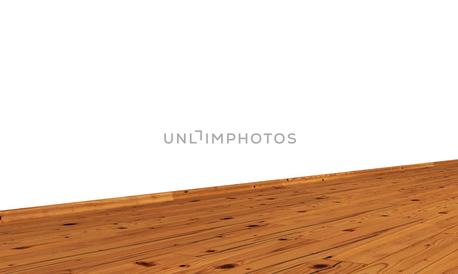 Wall with Wooden Floor Diagonal - Spruce Old