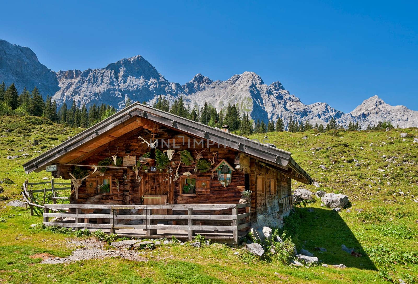 on the way to the Falkenhütte