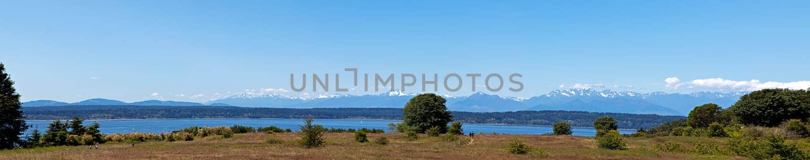 Landscape on Puget Sound,Seattle