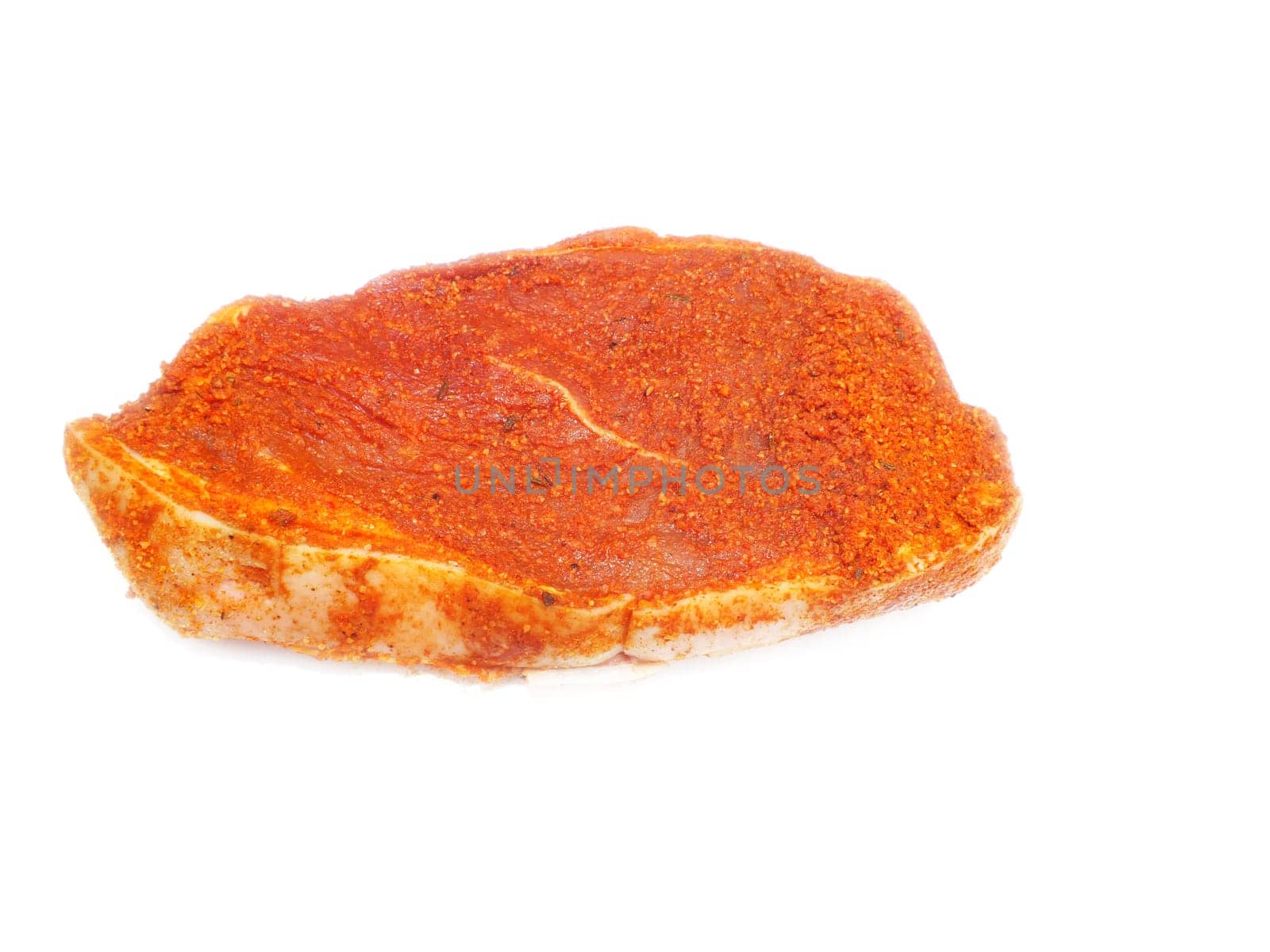 Raw grilled meat