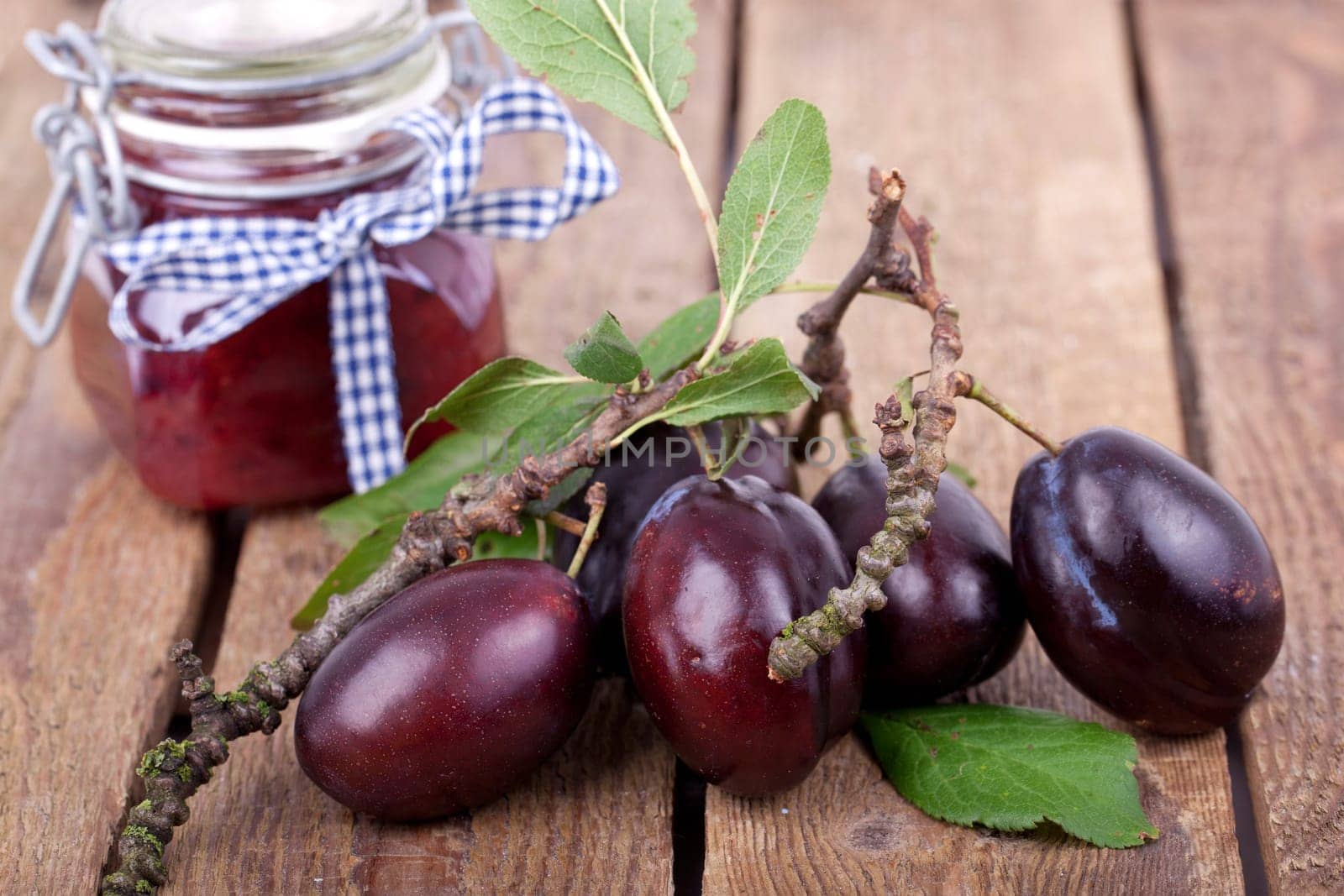 Fruit and jam