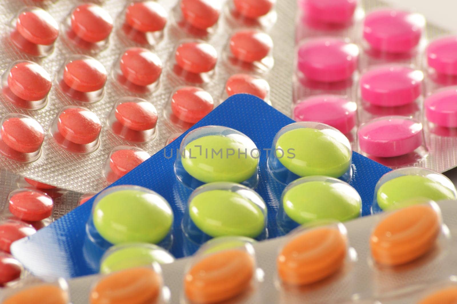 Composition with variety of drug pills