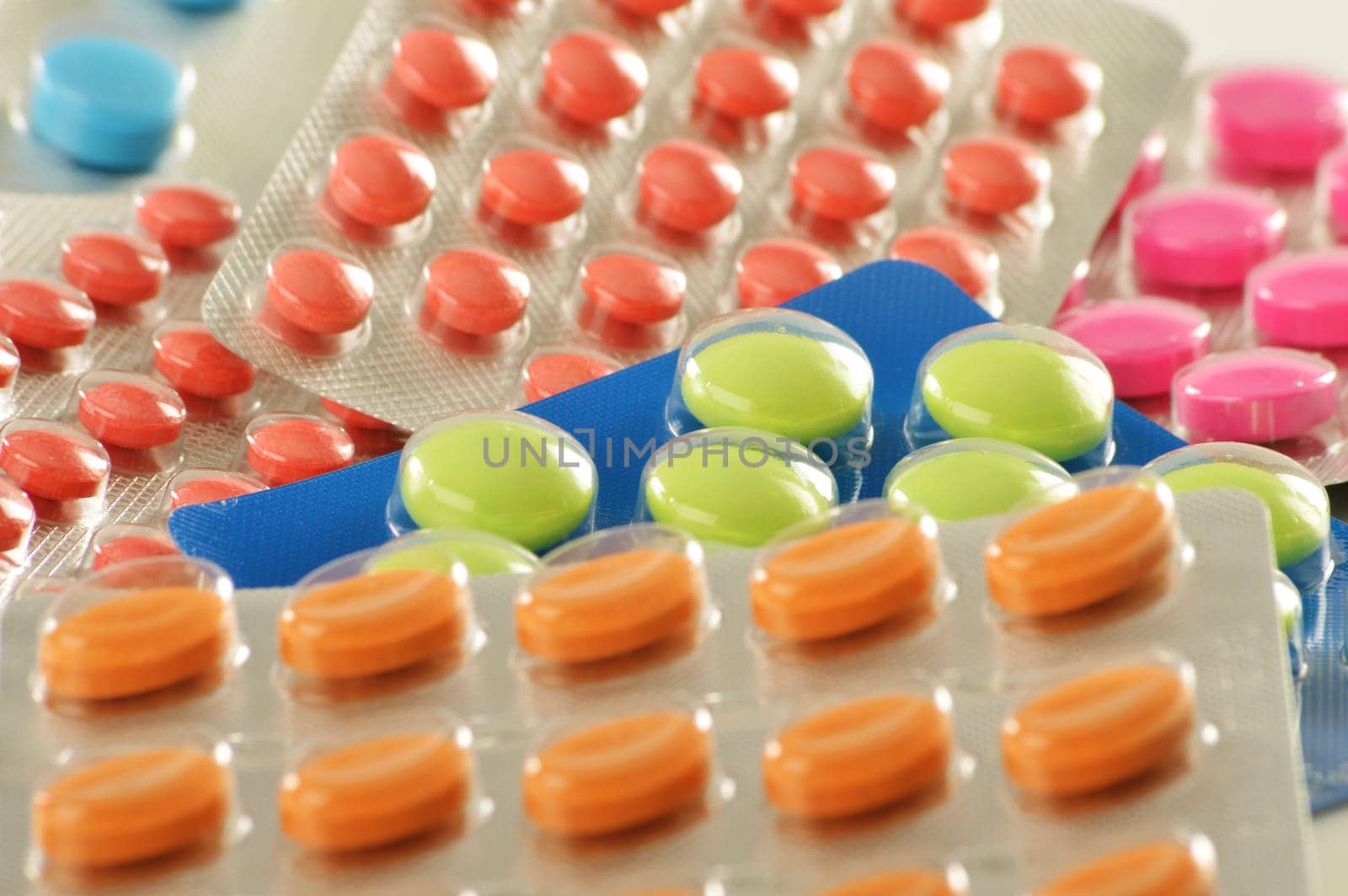 Composition with variety of drug pills