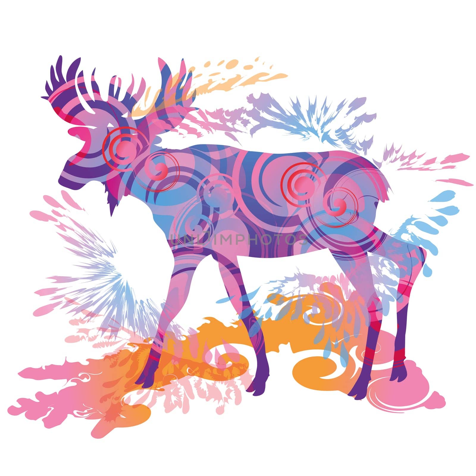 Shadow blob moose