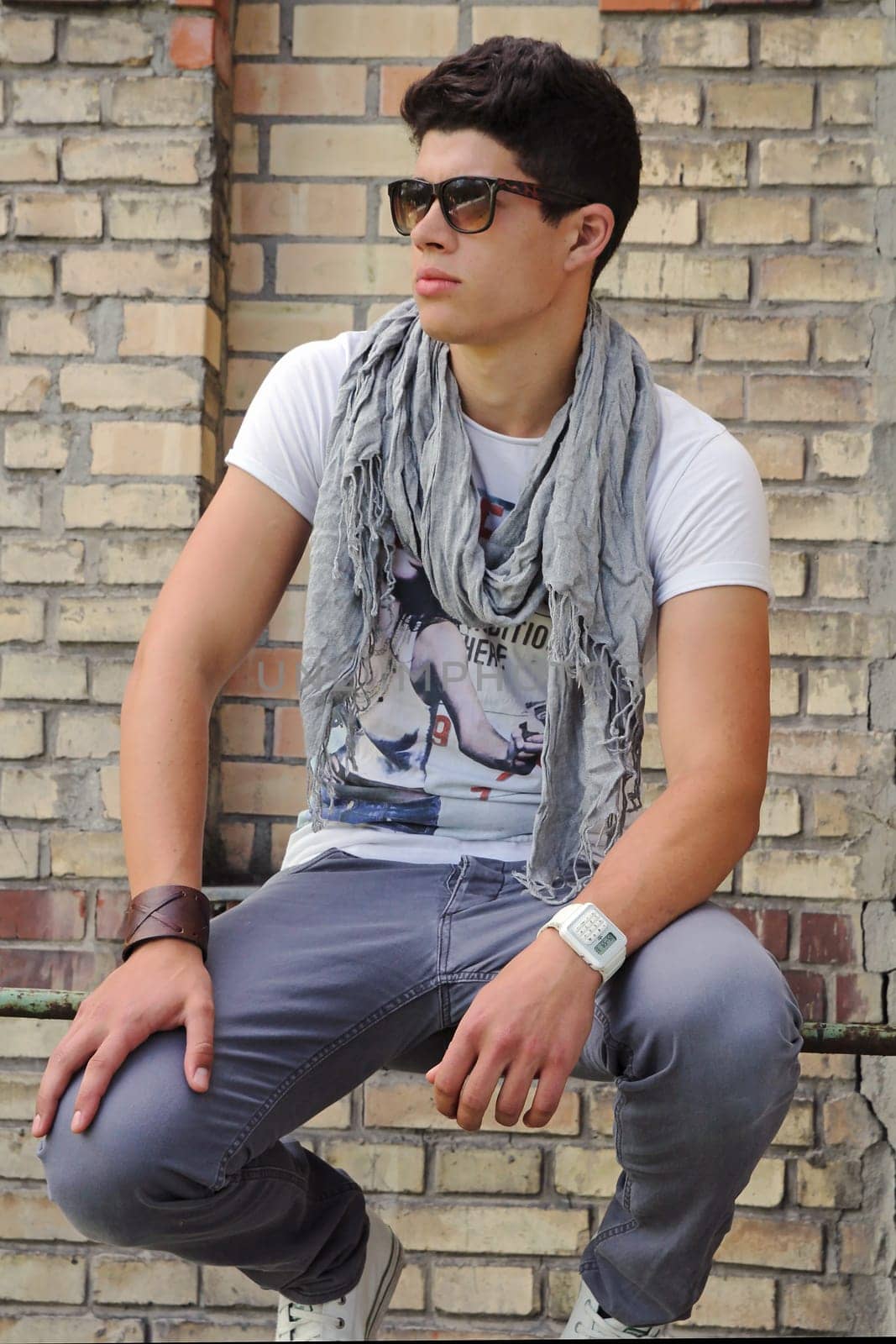 Thoughtful in summer