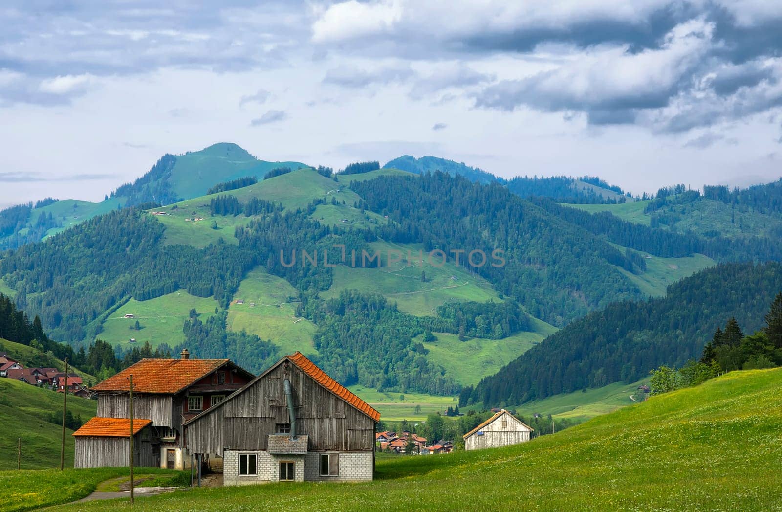 Mountain farm in the Muotathal