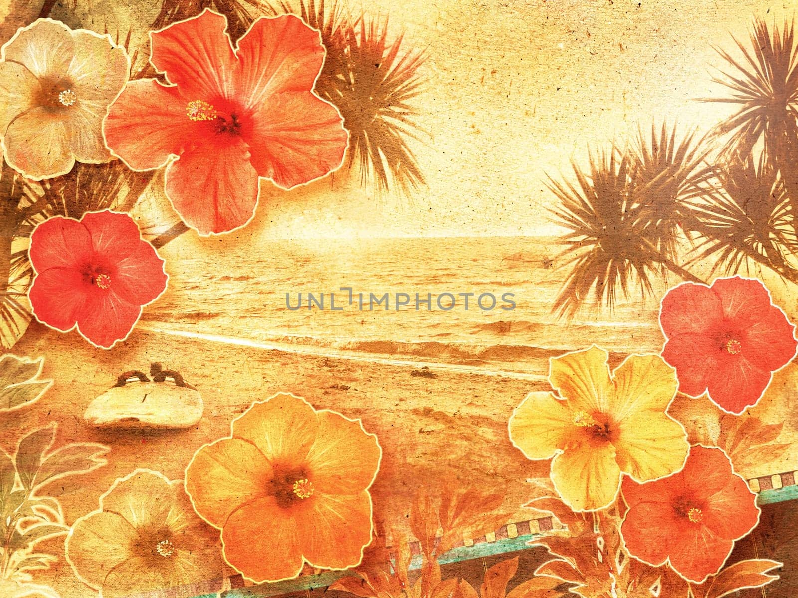 tropical beach background