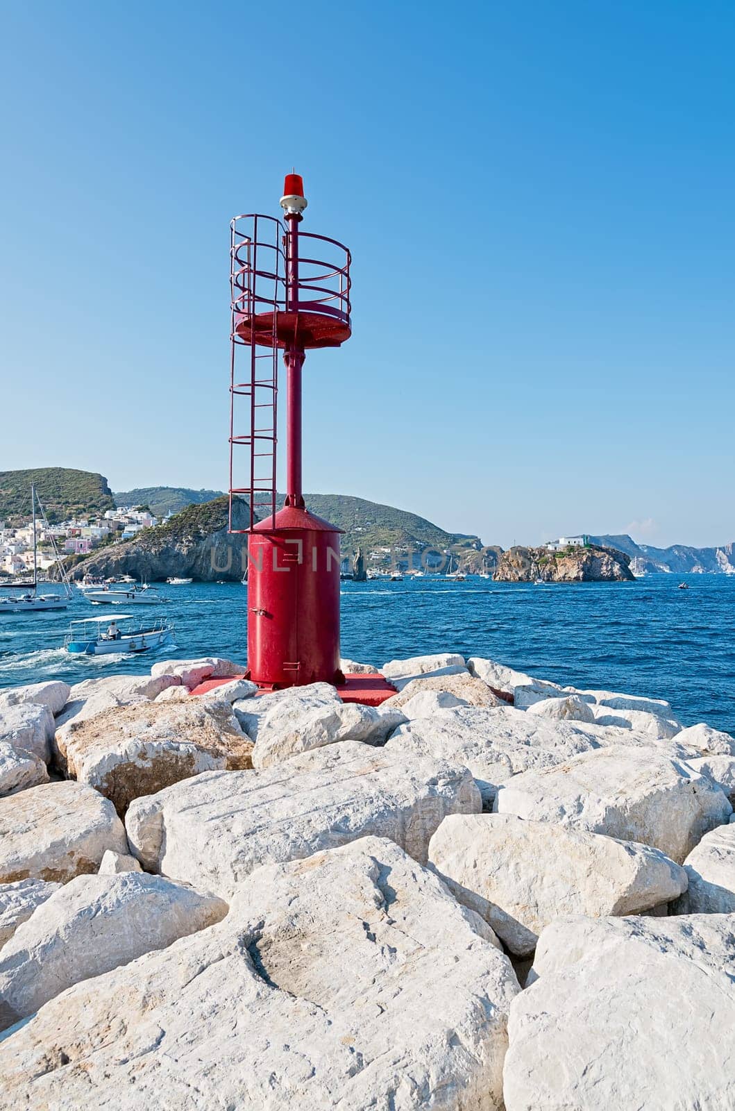 indicator for mooring boats in harbor