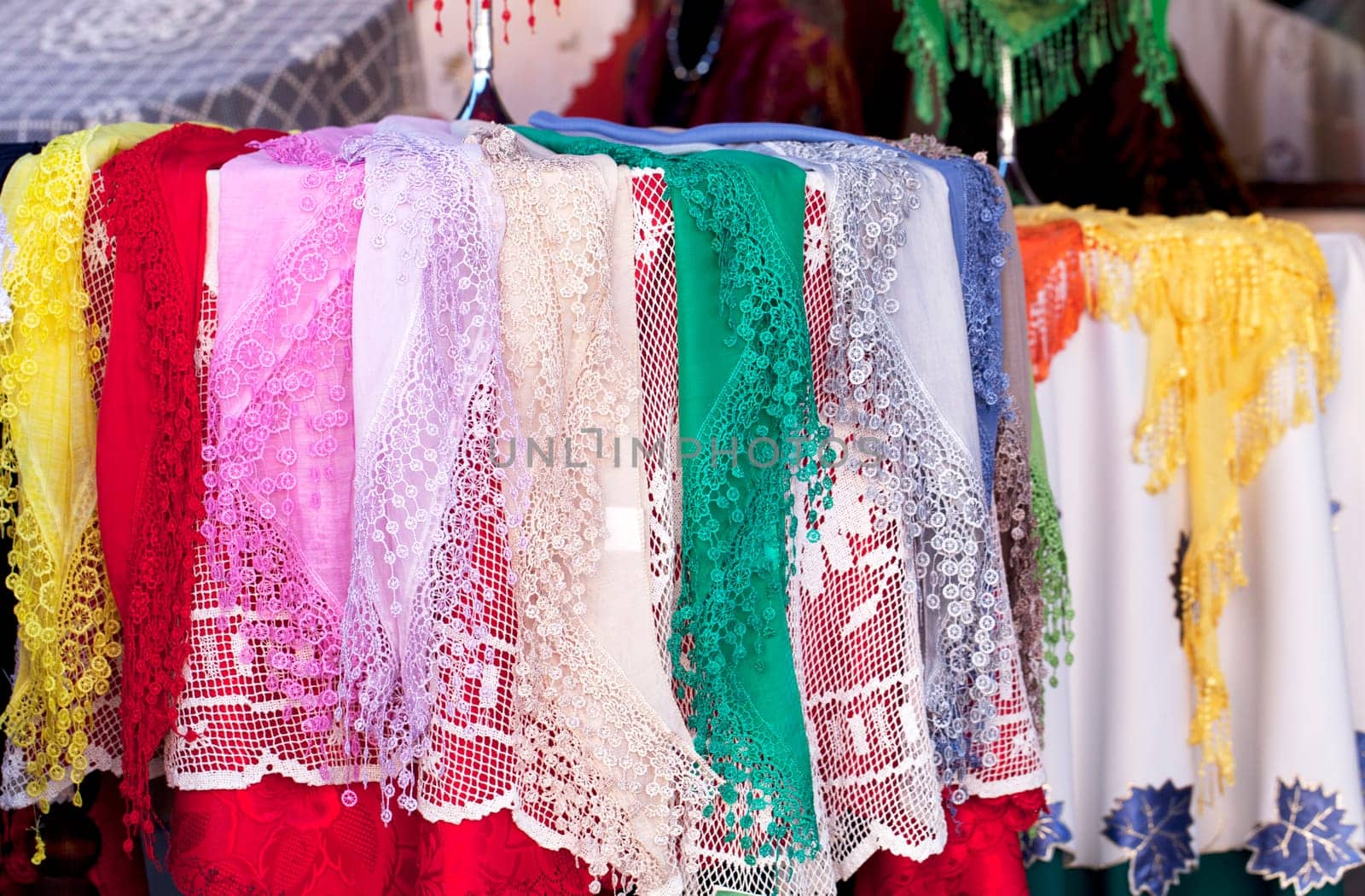 Burano lace scarf
