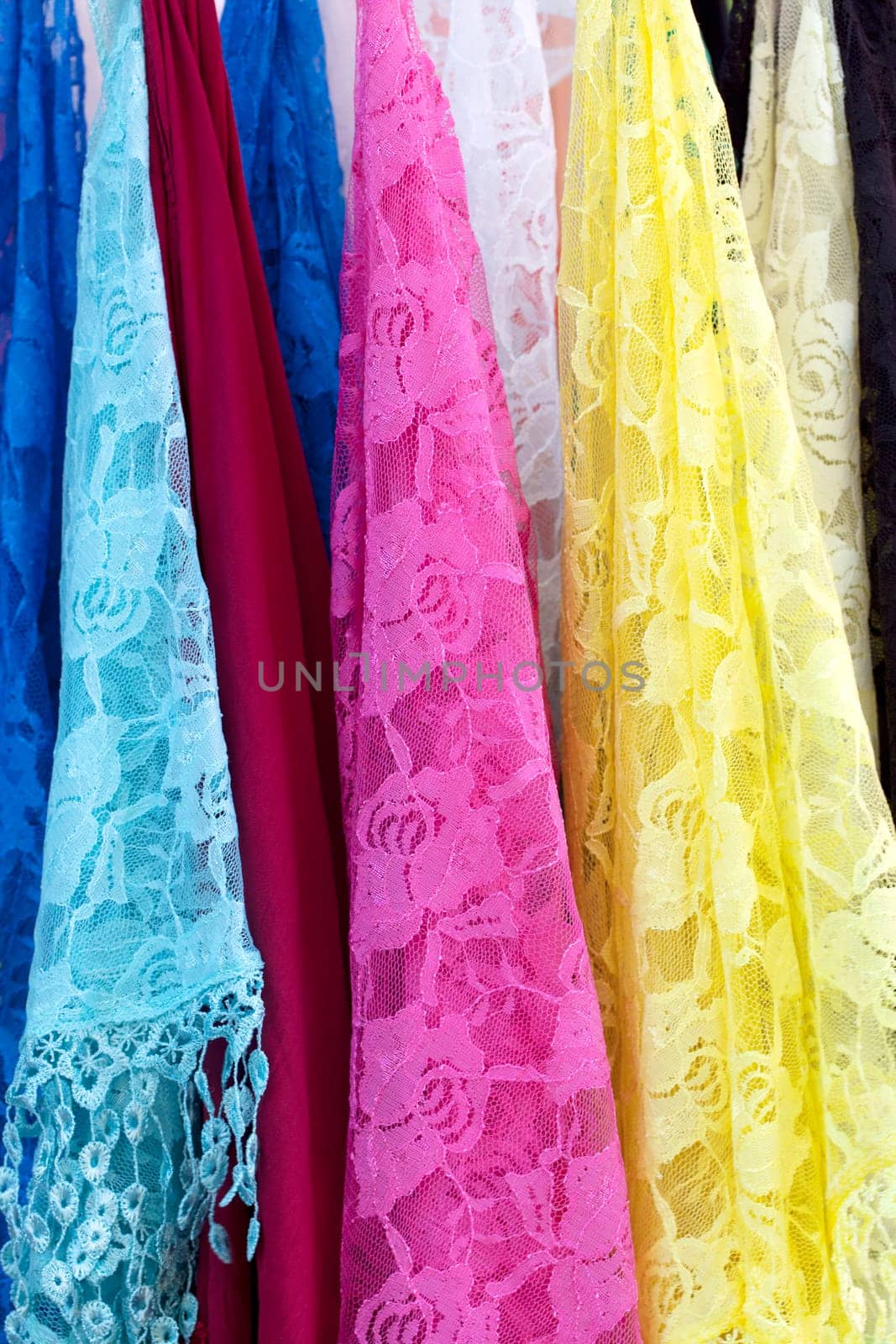 Burano lace scarf