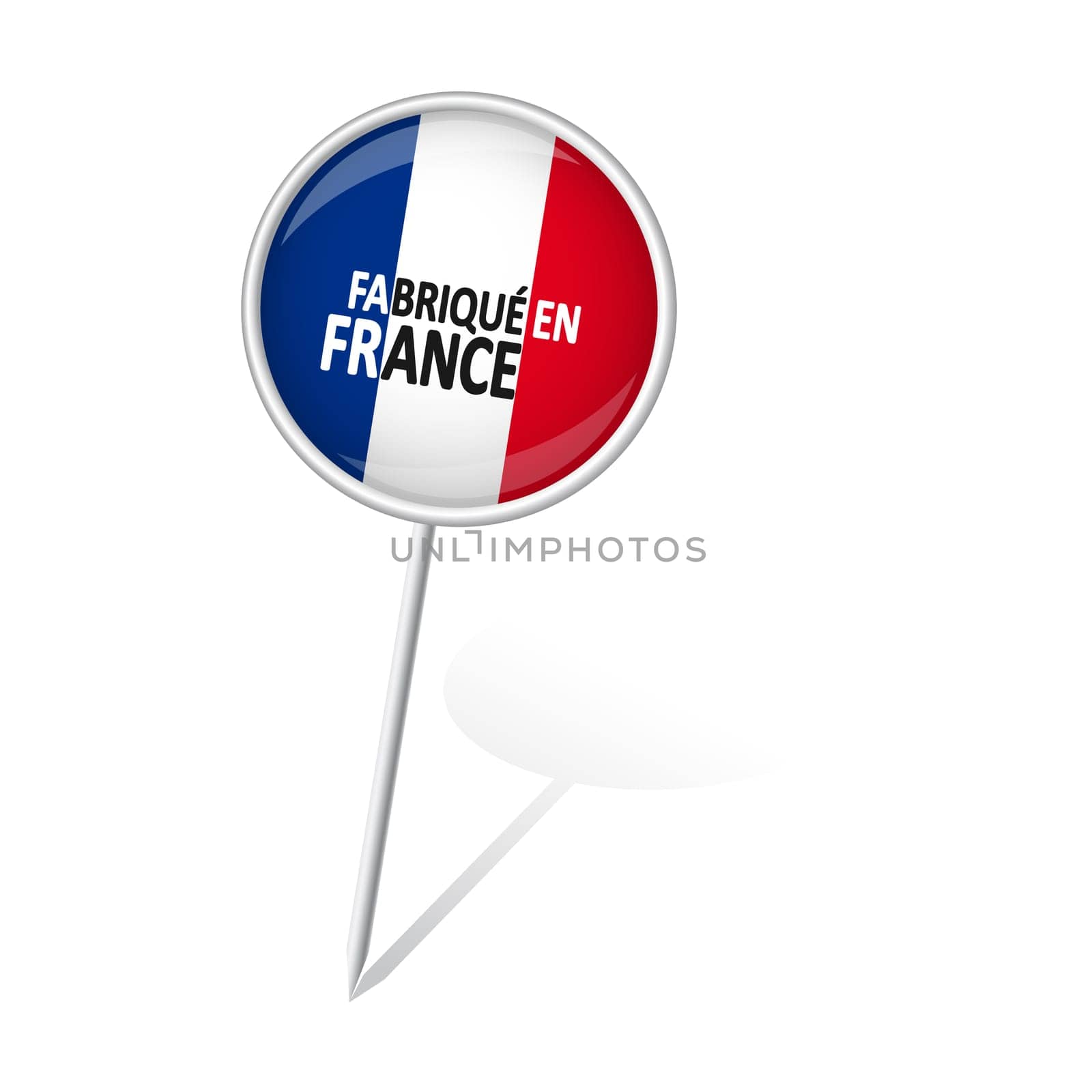 Round Pin - FABRIQUÉ EN FRANCE