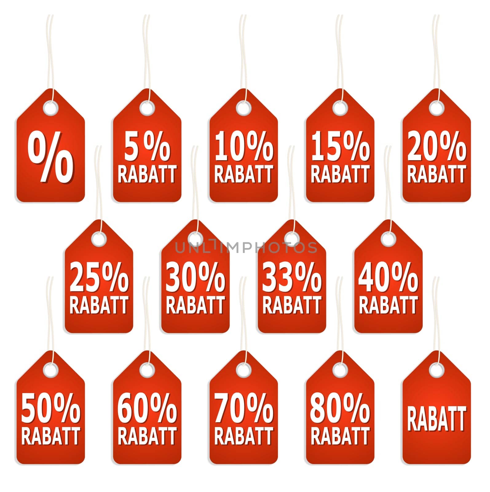 red pendants with discount