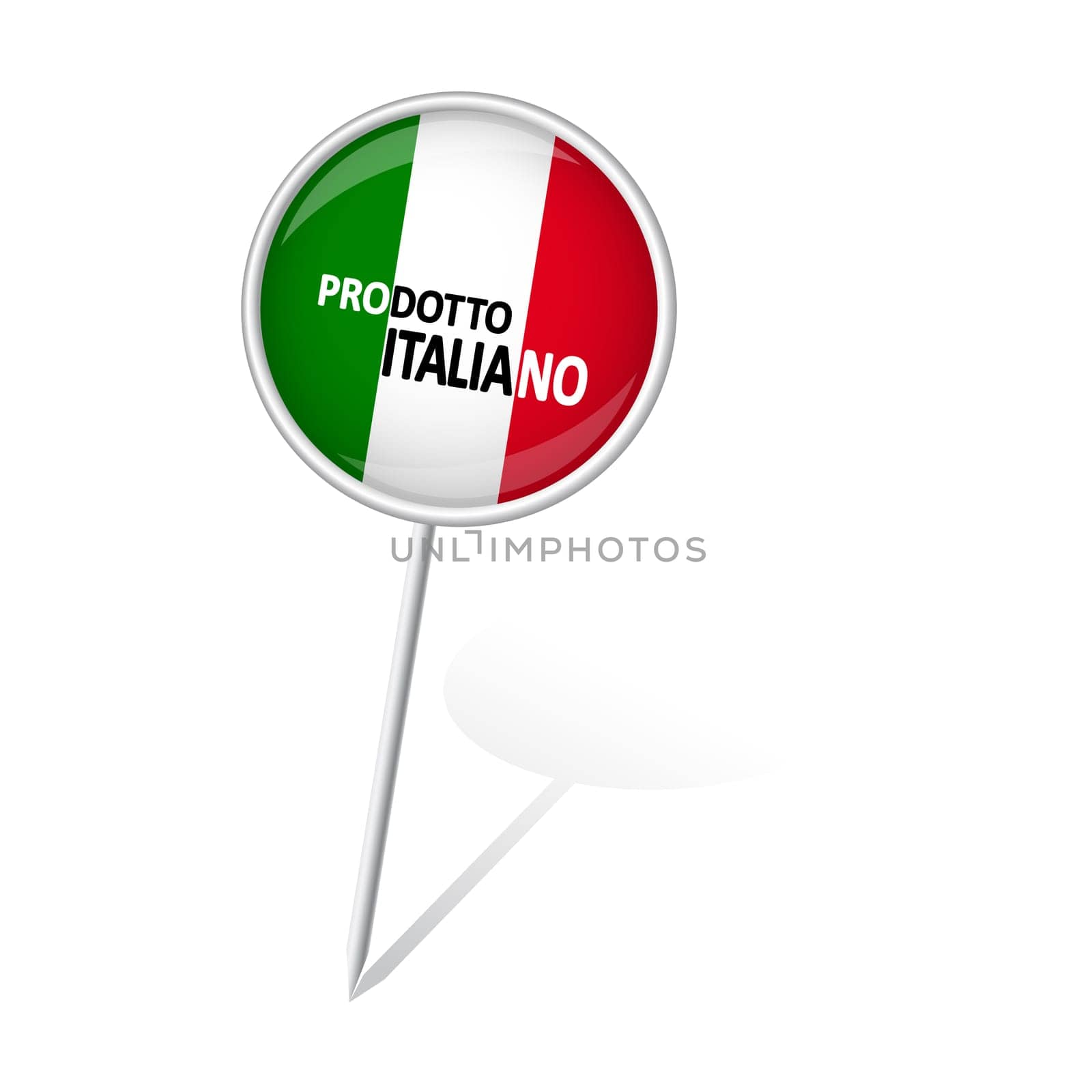 Round Pin - PRODOTTO ITALIANO