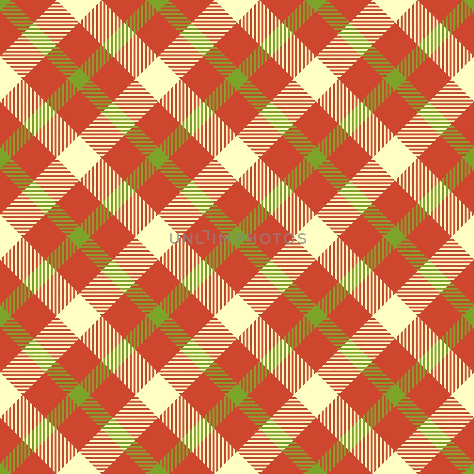 Plaid Tablecloth Pattern - Endless