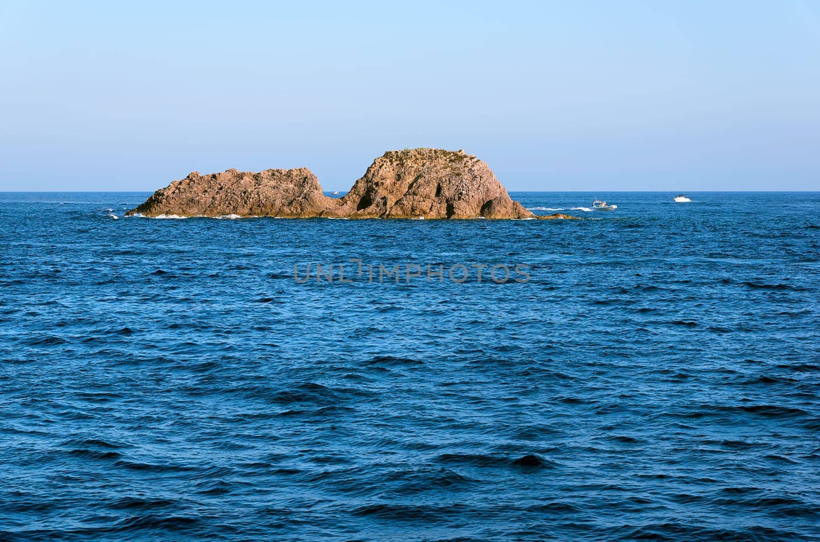 photo taken along the coast of Ponza, Italy